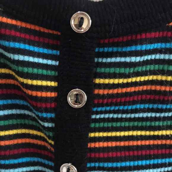 rainbow cropped tank top - Picture 2 of 4